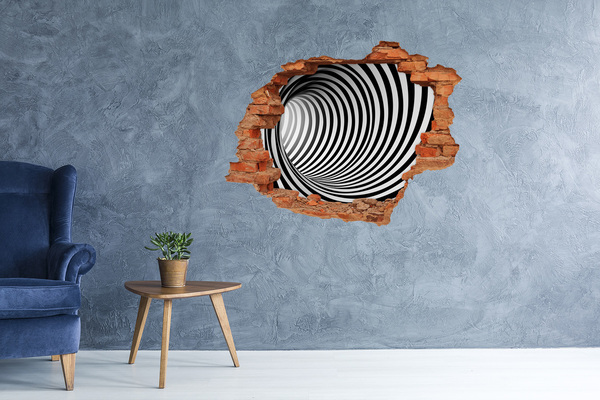 Autocolant gaură 3D tunel 3D