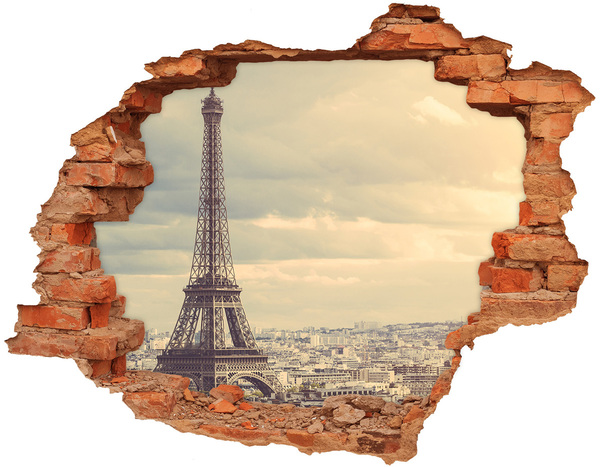 Autocolant autoadeziv gaură Turnul Eiffel din Paris