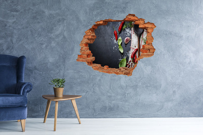 Autocolant autoadeziv gaură O bucătărie plină de savoare