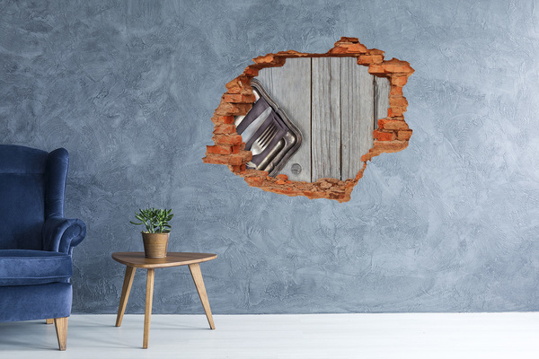 Autocolant autoadeziv gaură O sală de mese fermecătoare în stil rustic