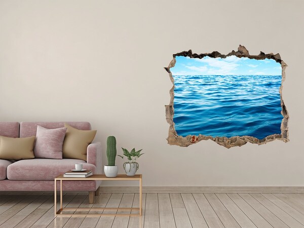 Autocolant autoadeziv gaură Vedere la ocean