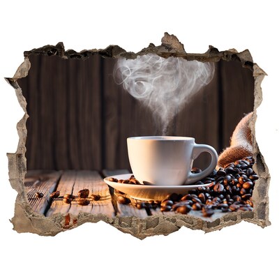 Autocolant autoadeziv gaură Cafea într-o cafenea confortabilă