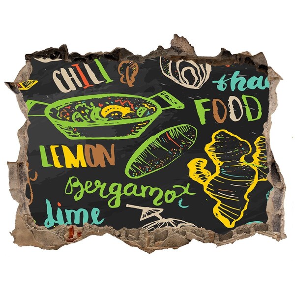 Autocolant autoadeziv gaură Inspirații pentru bucătărie