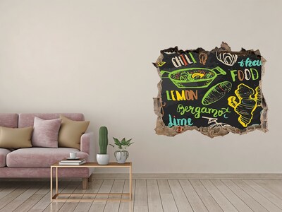 Autocolant autoadeziv gaură Inspirații pentru bucătărie