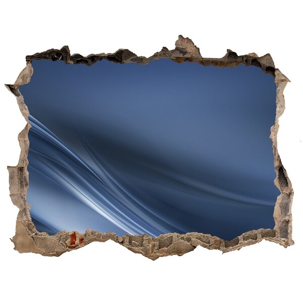 Autocolant gaură 3D O gaură în perete cu vedere spre cer