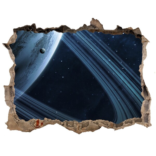 Autocolant autoadeziv gaură Gaură spațială în perete