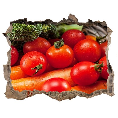 Autocolant autoadeziv gaură Legume proaspete din grădină