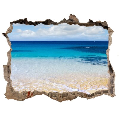 Fototapet 3D gaură în perete Mare calmă