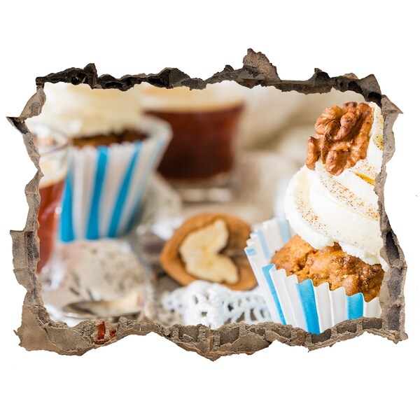 Autocolant autoadeziv gaură Paradis dulce cu brioșe