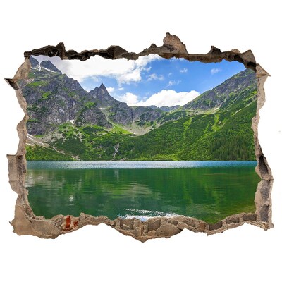 Autocolant 3D gaura cu priveliște Marine ochi tatry