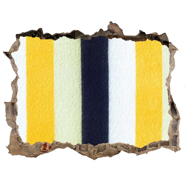 Autocolant autoadeziv gaură Dungi colorate în beton