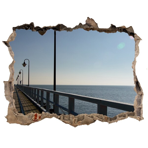 Autocolant gaură 3D Pier în gdynia
