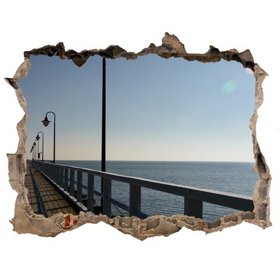 Autocolant gaură 3D Pier în gdynia
