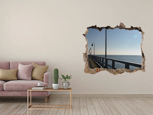 Autocolant gaură 3D Pier în gdynia