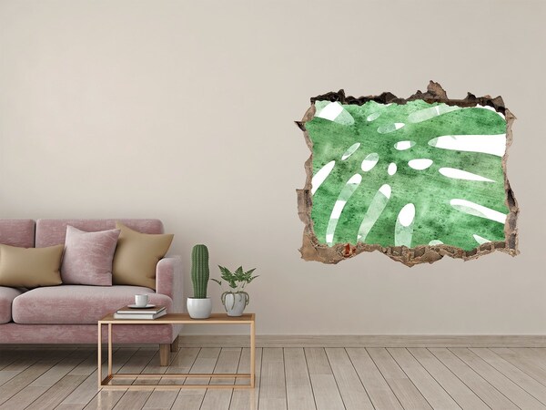 Autocolant autoadeziv gaură Monstera