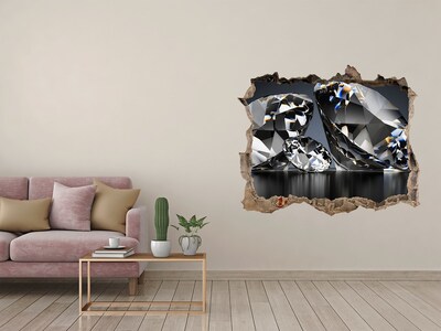 Autocolant un zid spart cu priveliște Peștera Diamantului