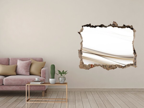 Autocolant autoadeziv gaură Iluzia spațiului deschis