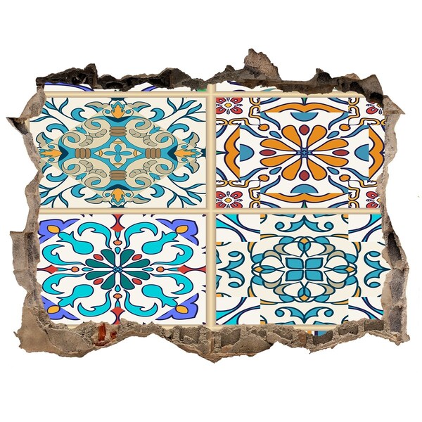 Autocolant 3D gaura cu priveliște Placi ceramice