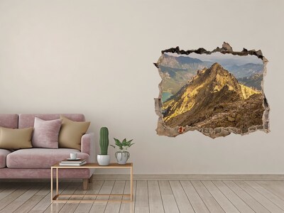 Fototapet 3D gaură în perete Marine ochi tatry