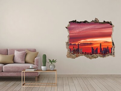 Autocolant autoadeziv gaură Sunset dubai