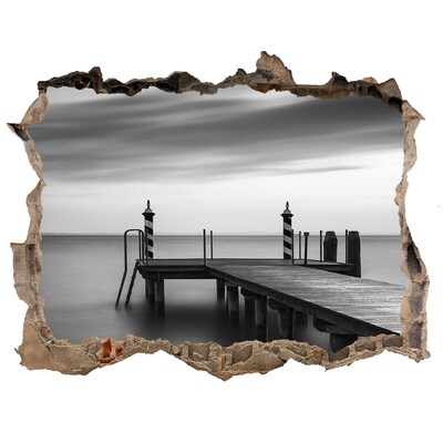Autocolant autoadeziv gaură Pier pe lac