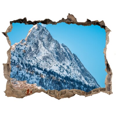 Autocolant 3D gaura cu priveliște Tatra munții giewont