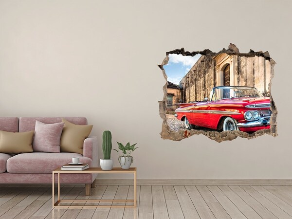 Autocolant autoadeziv gaură Roșu chevrolet