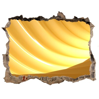 Autocolant 3D gaura cu priveliște Vârtej abstract