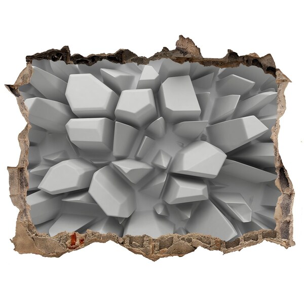 Autocolant autoadeziv gaură Zid de cristal spart