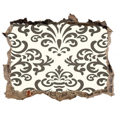 Fototapet un zid spart cu priveliște Un model elegant pe perete