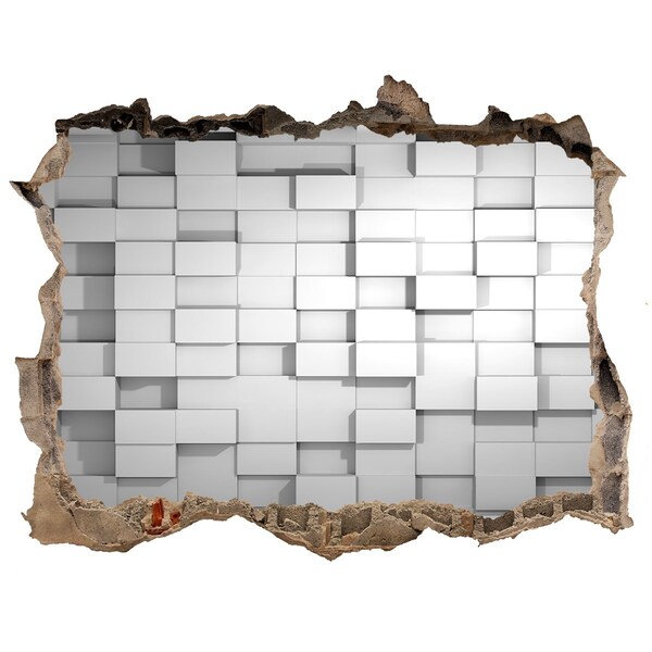 Autocolant autoadeziv gaură Spațiu modern în spatele peretelui