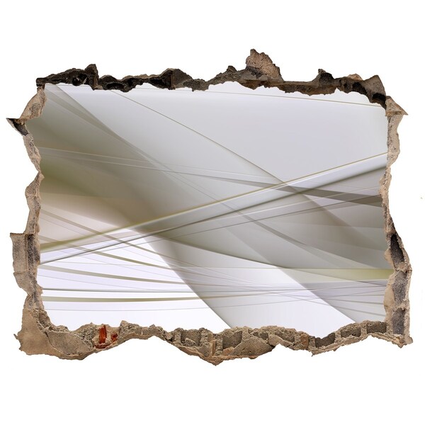 Autocolant gaură 3D Spațiu modern din beton