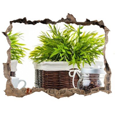 Autocolant autoadeziv gaură O oază verde în confortul casei tale