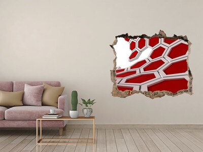 Autocolant de perete gaură 3D 3d abstracție