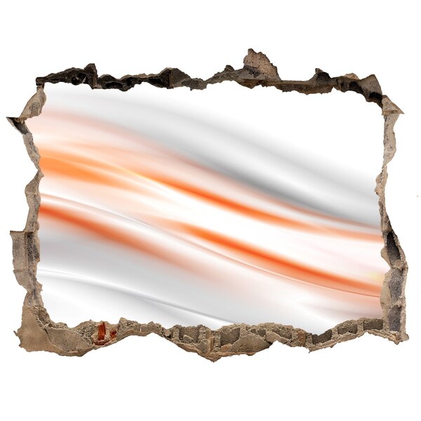 Autocolant un zid spart cu priveliște Peisaj futurist