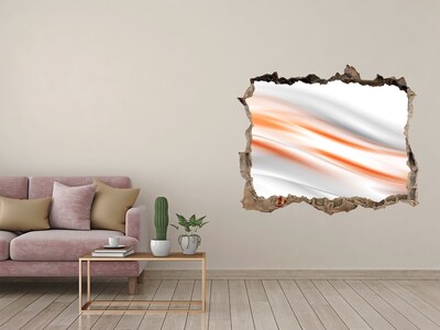 Autocolant un zid spart cu priveliște Peisaj futurist