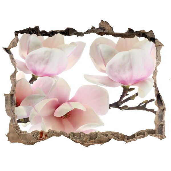 Autocolant 3D gaura cu priveliște Magnolie