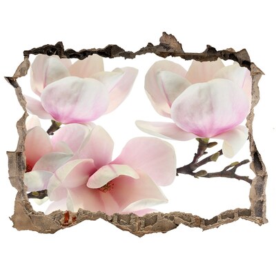 Autocolant 3D gaura cu priveliște Magnolie