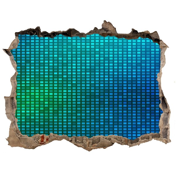 Autocolant un zid spart cu priveliște Lumea subacvatică a sunetelor