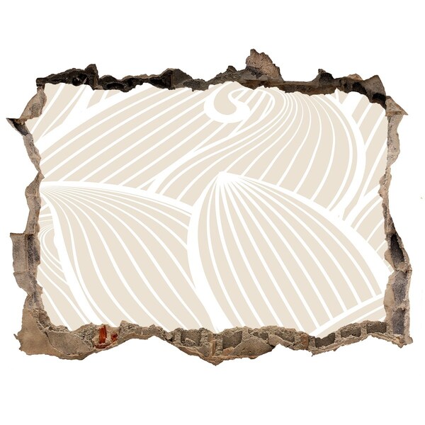 Autocolant 3D gaura cu priveliște Model abstract pe perete