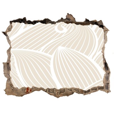 Autocolant 3D gaura cu priveliște Model abstract pe perete