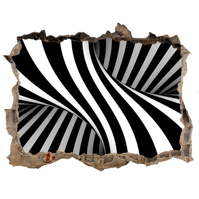 Autocolant de perete gaură 3D Iluzie optică în perete