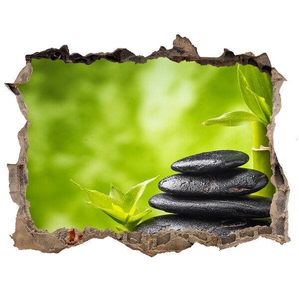 Autocolant autoadeziv gaură O oază de liniște cu pietre