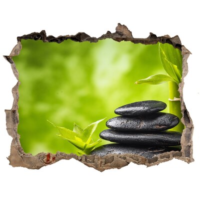 Autocolant autoadeziv gaură O oază de liniște cu pietre