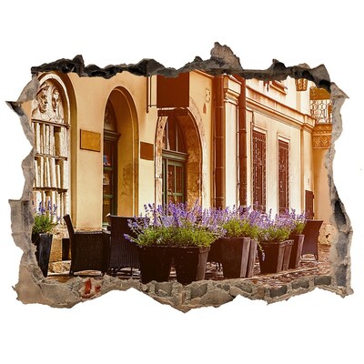 Autocolant autoadeziv gaură Un colț fermecător cu lavandă