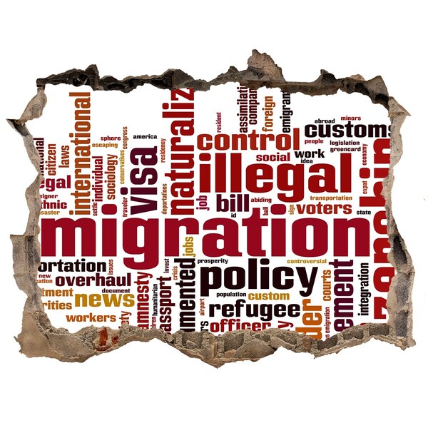 Autocolant autoadeziv gaură Politica de migrație