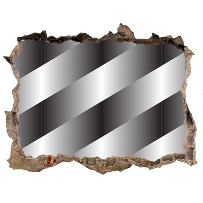 Autocolant gaură 3D Iluzia Zidului Spărt