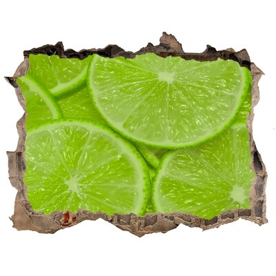 Fototapet un zid spart cu priveliște Paradisul cu lămâi