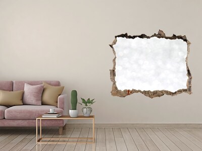 Fototapet un zid spart cu priveliște Perete spart cu efect bokeh