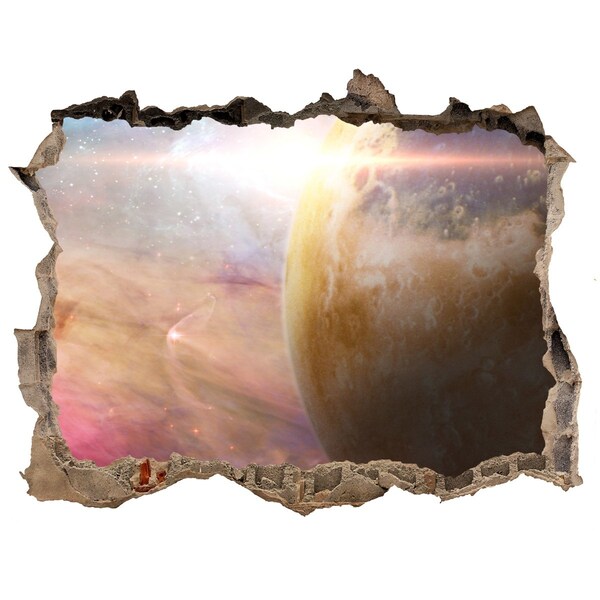 Autocolant autoadeziv gaură Aventură spațială